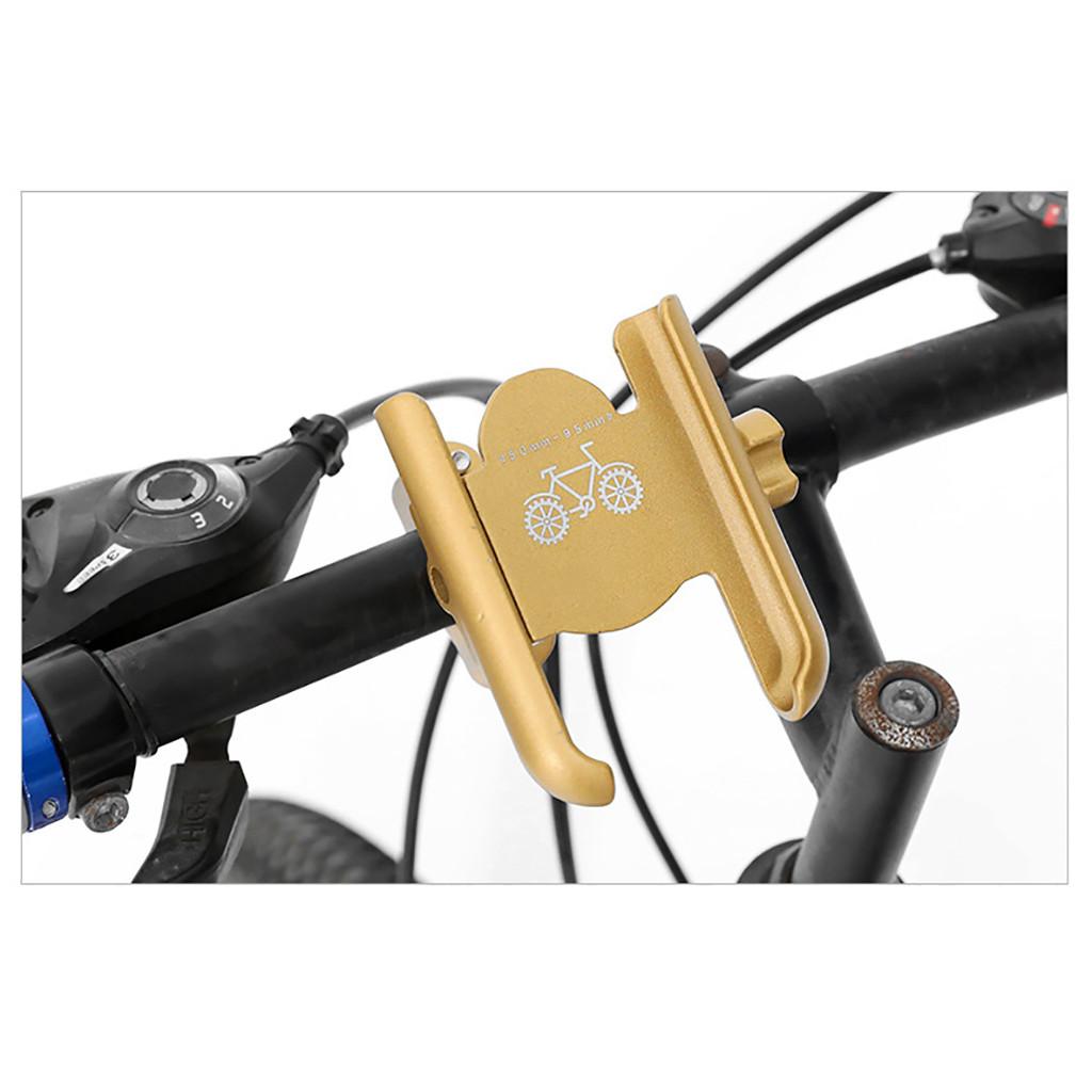 Motorcycle Mount Stable 360° Rotate Metal Bicycle Bike Phone Holder