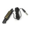 Acoustic Guitar Pickup Folk Guitars Punching Free Bayonet 12 Hole Magnetic Black