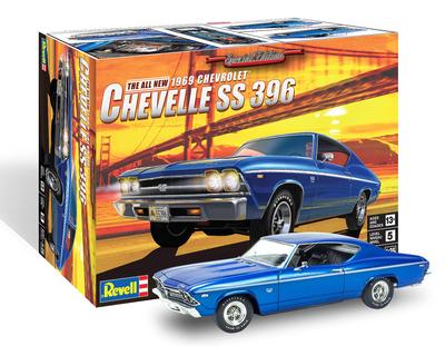 American Level 69 Chevelle SS 396 Modelo de Plástico 14492 1/25