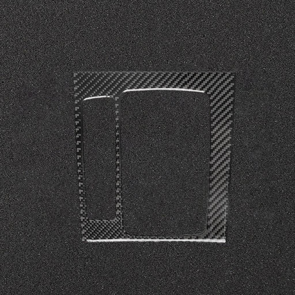 Carbon Fiber Car Console Gear Shift Panel Frame Cover Moulding Trim For Mazda 3 Axela 2017 2018 Accesorios Para Vehículos