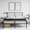 Nightstands 2 Pcs. White 36 X 39 X 50.5 Cm Steel