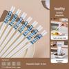 HANDUNYOU Blue and White Ceramic Chopsticks Set