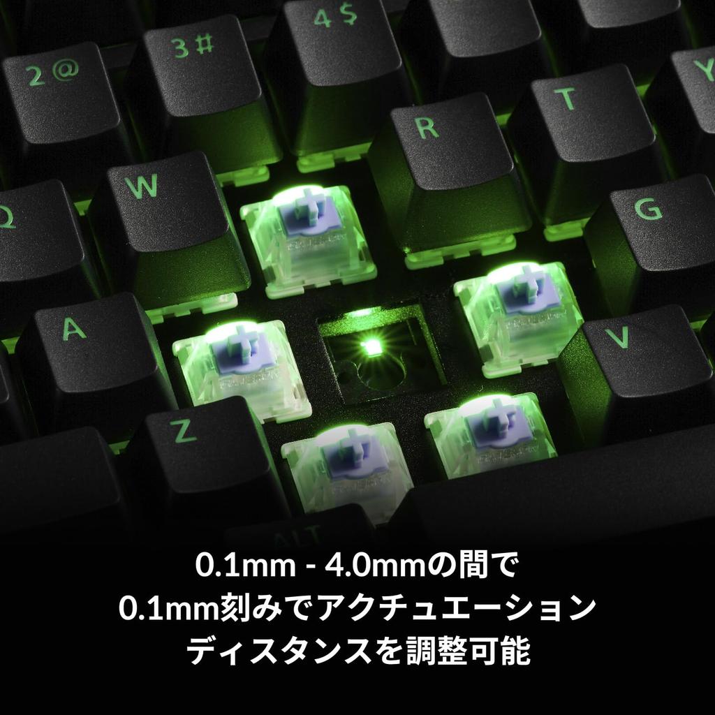 Gaming Keyboard ATK 75 Black G Magnetic Switch Rapid Trigger Compatible Tenkeyless Gasket Mount English Layout 75%