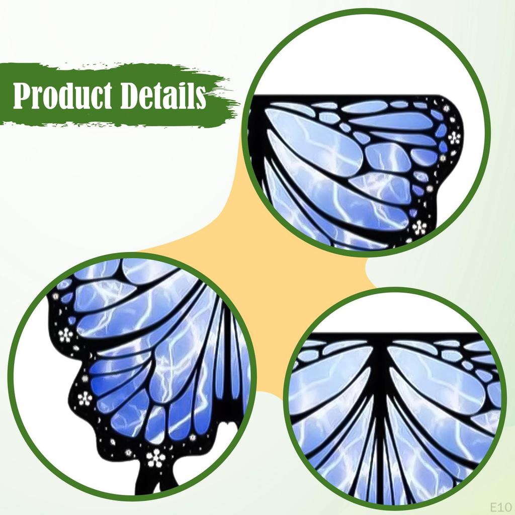 Kids Butterfly Wings Costume Cosplay Accessories for Halloween Role Play