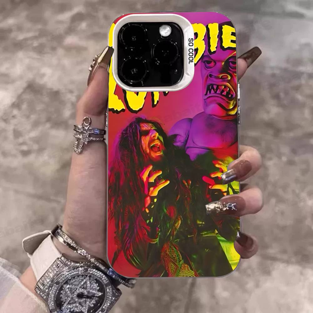 R-Rob Singer Z-Zombie Heavy Metal Band Phone Case For IPhone 17 16 Plus Pro Max 15 14 13 12 11 Matte Colorful Covers