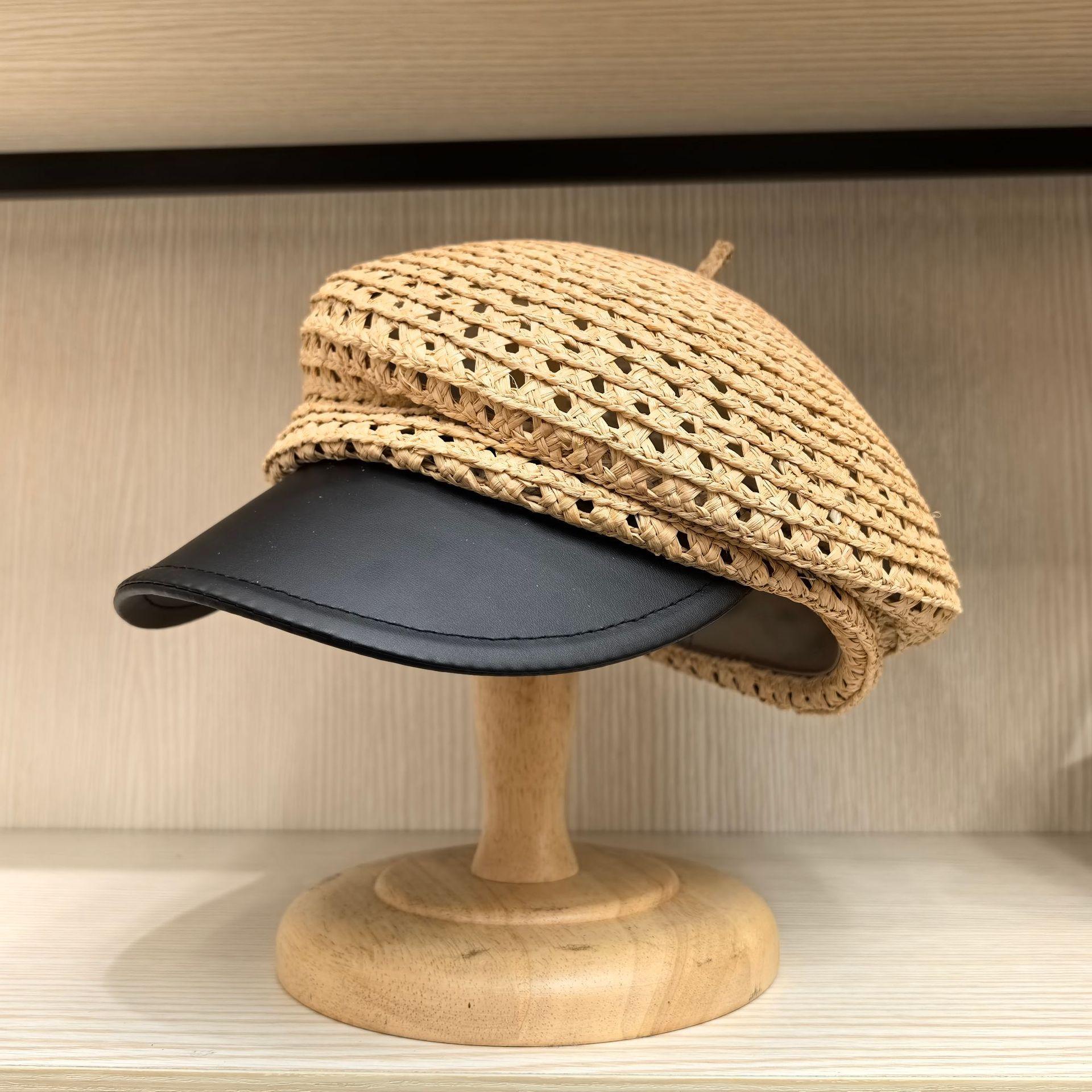 Spring Summer Japanese Rafi Grass Leather