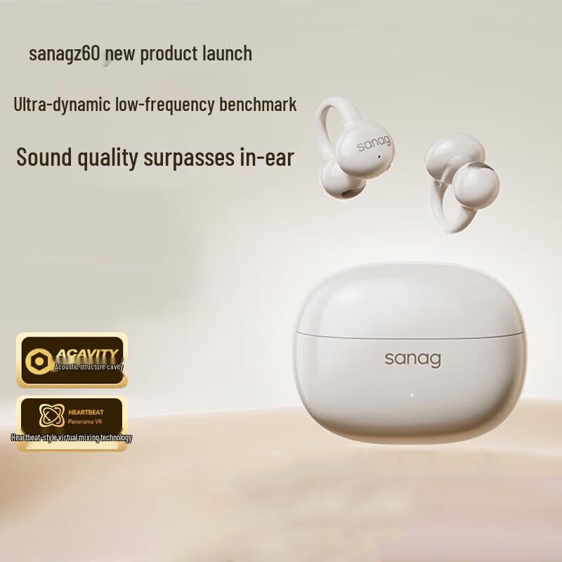 

SANAG Z60 True Wireless Clip-on Earbuds