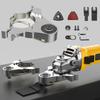 Cutting Polishing Shovelling Cleaning Angle Grinder Changed to Multi-tool