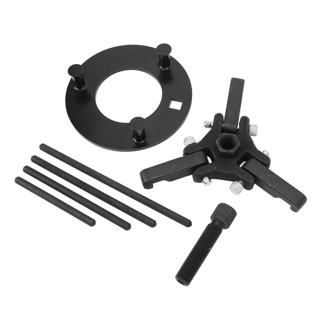 Harmonic Balancer Puller Set Carbon Steel Adjustable 3 Jaw Damper Pulley Puller Replacement for
