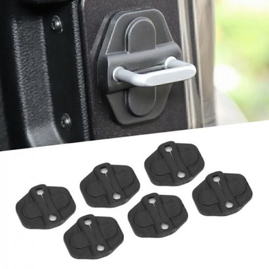 Door Lock Protector Cover Trim For Jeep Wrangler JL Gladiator JT 18+ Accessories