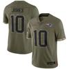 Camiseta de Rugby para Hombre Manga Corta Verde Militar Edición Homenaje Algodón Top Atlético Deportivo Entrenamiento Ropa Casual