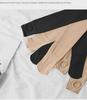Women's Nude Thin Fleece Slimming Leggings for Fall/Winter, Warm Tights for a Bare-Leg Look