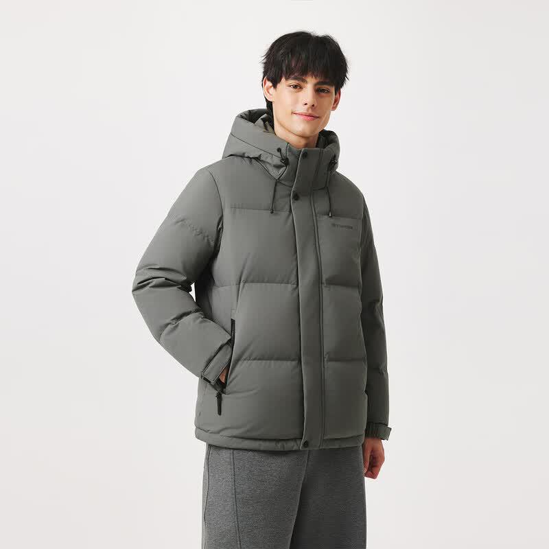 Tanboer Men's Hooded Down Jacket