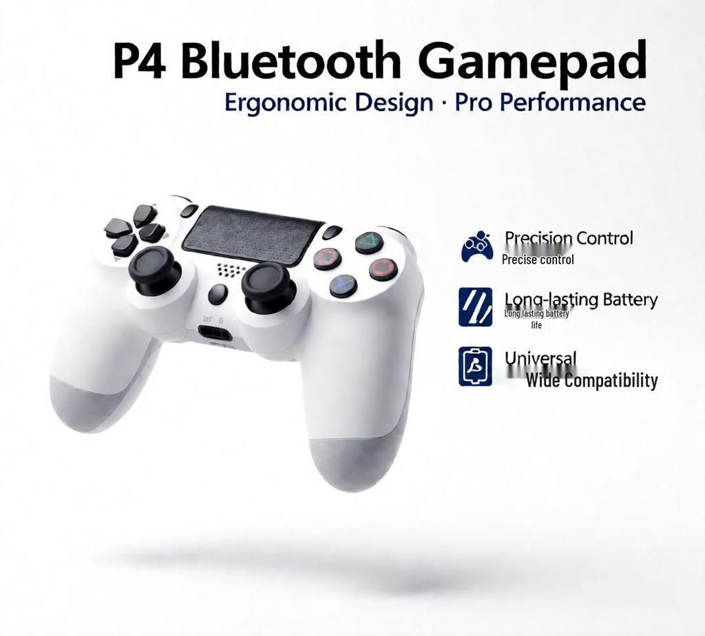 Controller di Gioco Wireless P4 a Doppia Vibrazione - Versioni USA ed Europee Disponibili