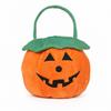 Soft Pumpkin Candy Bag Roomy Halloween Tote Child-Safe for Children