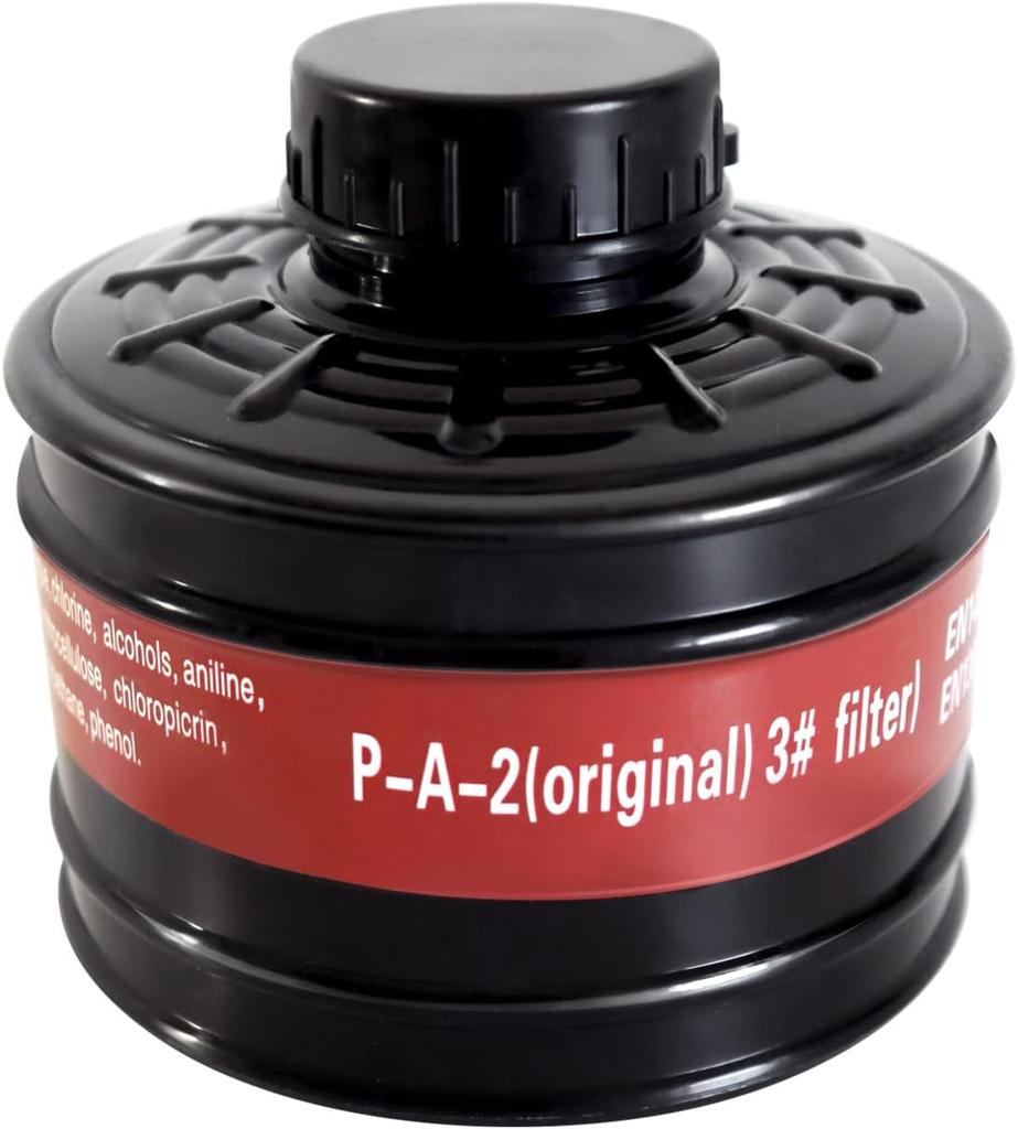 R40 Interfejs Filtr Maski Gazowej 40mm Pochłaniacz Respiratora Praktyczny Akcesorium Zamienne maska Maska gazowa chemiczna Respirator