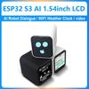 ESP32-S3 DeepSeek KI Chatbox 1,54 Zoll LCD N16R8 Entwicklungsplatine Displaybildschirm Sprach Gegensprechanlage Roboter Elektronische Uhr
