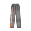 RoughPlay Letter Print Streetwear Sweatpants Men Mid Waist Straight Leg Casual Trousers