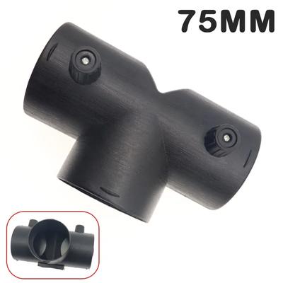 60/75mm Valve Flap Adjustable Air Diesel Heater Vent Ducting T Branch Splitter Exhaust Pipe Joiner Connector For Car Truck Campe