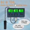 WiFi Tuya 7-in-1 Smart Water Quality Monitor: TDS, Conductivity, Fish Tank, Aquaculture pH, Alkalinity, ORP Meter
