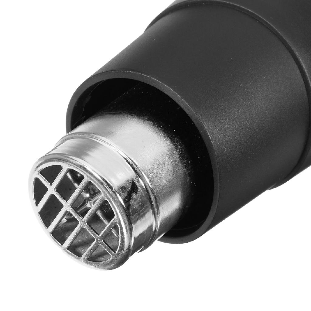 1800 W, 60–600 Grad Celsius, einstellbare industrielle Wärmeluftpistole, Heißluft-Windgebläse, Dual-Temperatur-Power-Trocknungsheizung