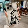 Famous Football Players C-CR7 Plating Phone Case For Samsung S26 S25 S24 S23 S22 S21 S20 FE Note20 Edge Plus Ultra 4G 5G Anti