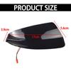 For Mercedes Benz C Class W204 S204 07-14 Viano Vito W639 ML W164 LED Dynamic Turn Signal Light Side Mirror Indicator Blinker