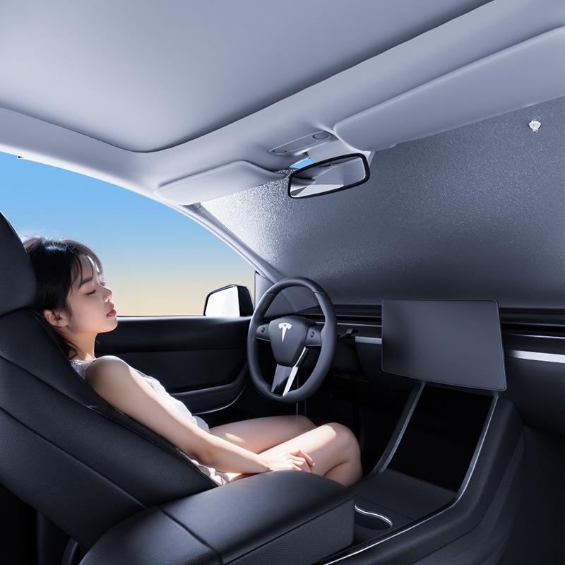 Laser Style Car Sunshade - Heat Insulation & UV Protection for Windshield