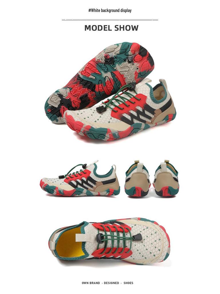 Unisex Sneldrogende Vijfvingerschoenen: Veelzijdig voor Wandelen, Strand, Fitness en Binnenactiviteiten