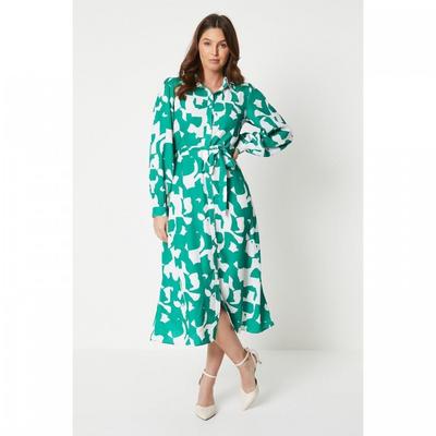 Principles Womens/Ladies Abstract Belt Shirt Dress