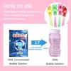 Soap Concentrated Bubble Liquid Pouch Bubble Supplement  Bubble Blower