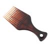 Plastic Hair Comb Insert Afro Hair Pick Comb Hair Fork Comb Hairdressing Styling Tool for Man & Woman