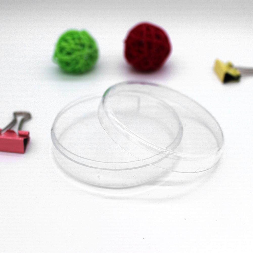 Transparent Square Round Puff Box BB Cream Powder Storage Case Makeup Holder