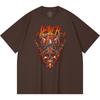 T-shirt Heavy Metal 100% Cotone 230 Gsm Stampa Band Rock Musica Popolare Unisex T-shirt Pesante in Cotone
