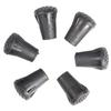 6Pcs/Set Outdoor Hiking Pole Tip End Walking Stick Cover Protector