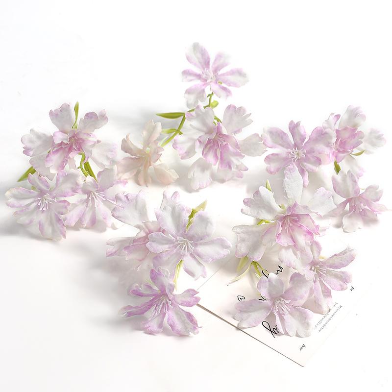 10/20Pcs Artificial Plant 10cm Simulation Flower Home Decoration Outdoor Garden Wedding Decor DIY Wreath Gift Box Accessories