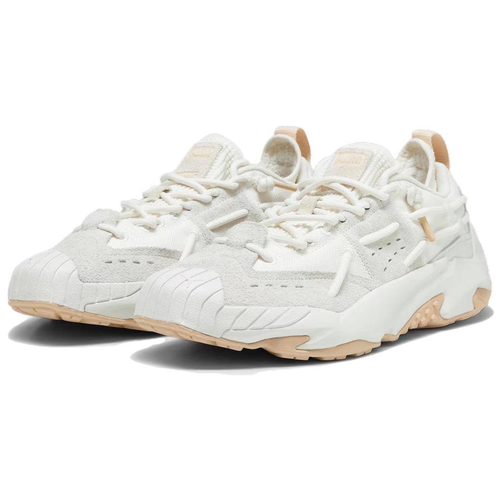 Puma Plexus Sand Sneakers Unisex Crema Avorio Ghiaccio Grigio Vapore 393157-01
