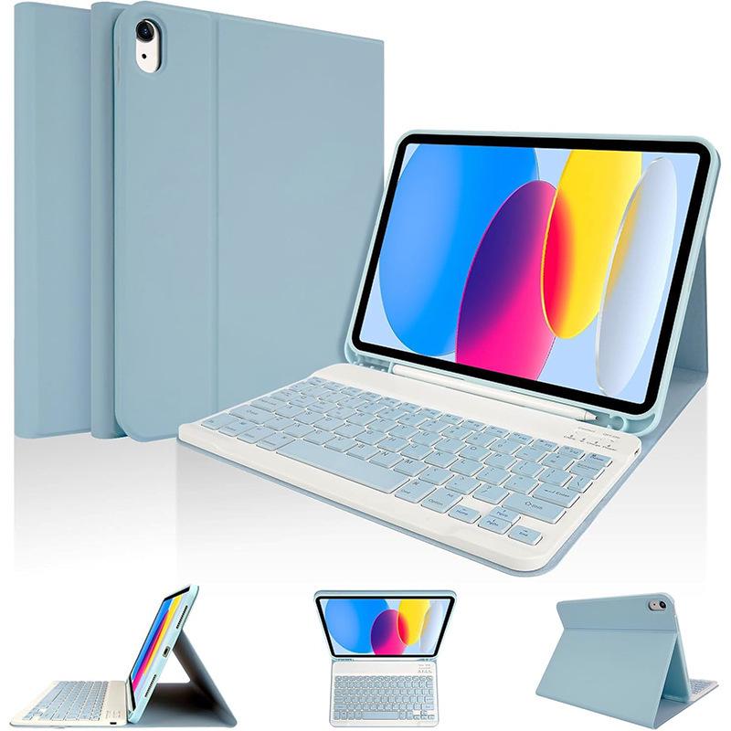 

iPad Air 4/5 Protective Case: Magnetic Detachable 10.9-inch Bluetooth Keyboard Leather Case iPad Air 11 (M4/M3/M2)