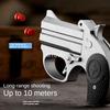 Children Portable Deringer Launcher Mini Manual Soft Bullet Shell Ejection Toy Gun Boy Small Pistol Pocket Model
