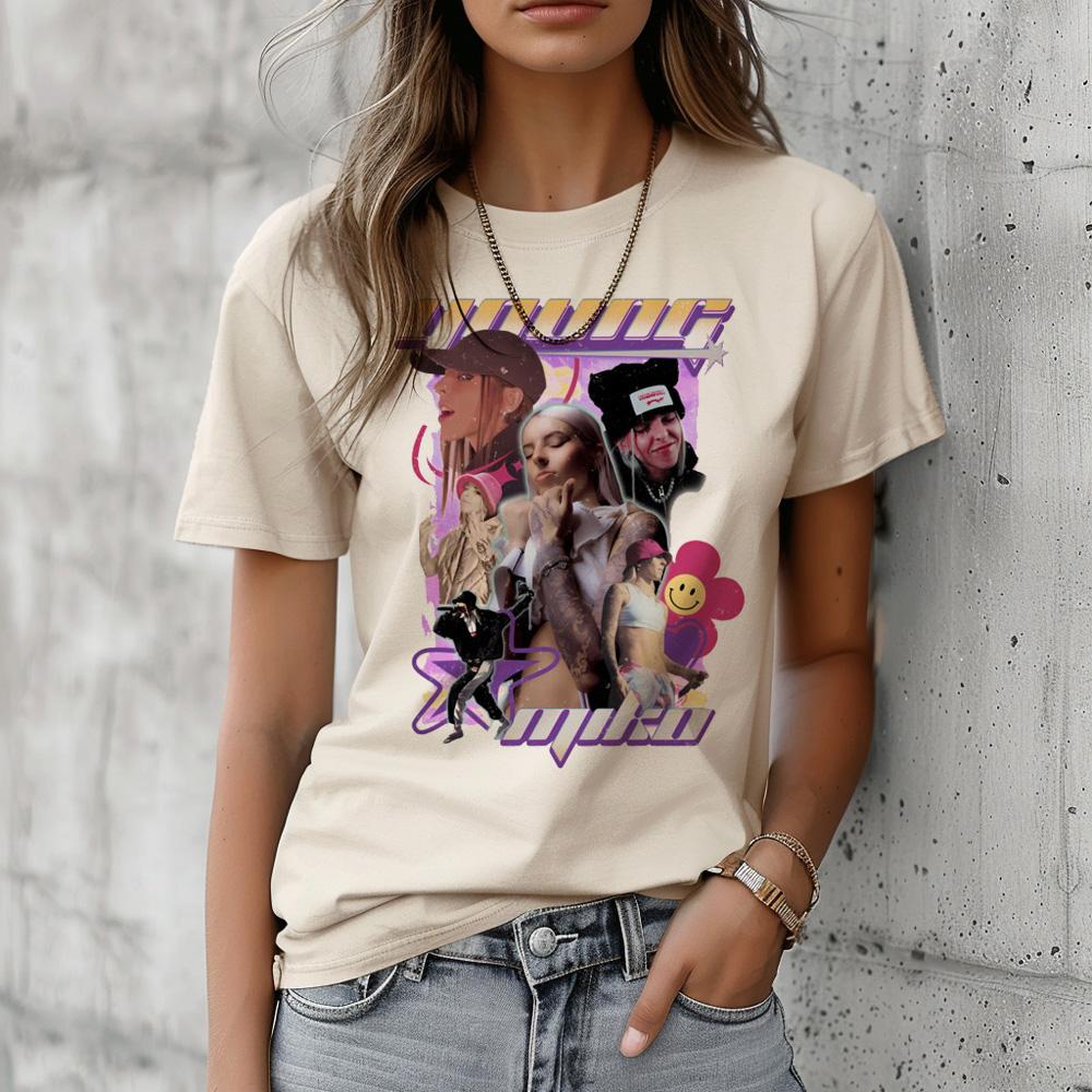 Young Miko Tee Women Summer Designer Manga T Shirt Female Harajuku Clothing