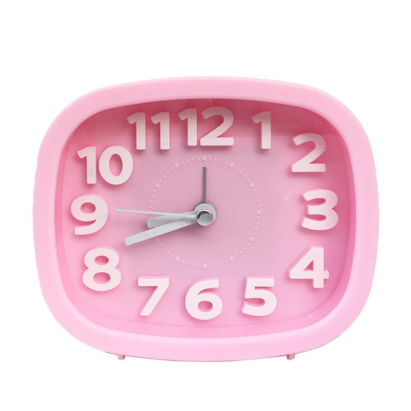 3D Digital Silent Alarm Clock for Children and Students