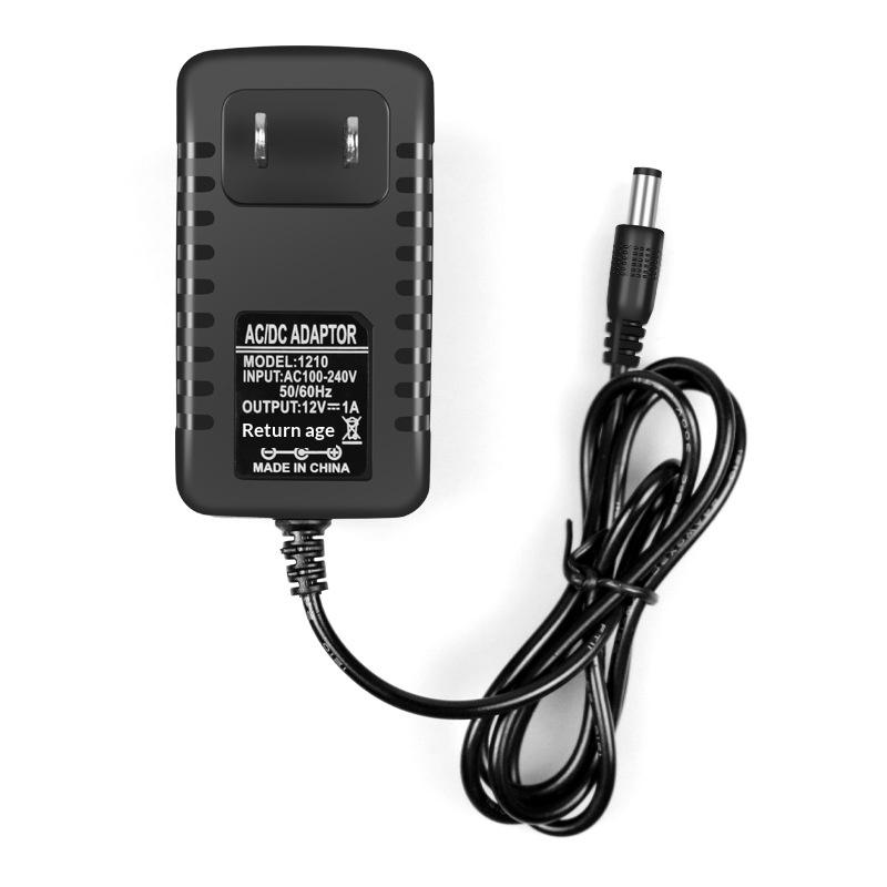 Adattatore di Alimentazione CC 12V 3A Ingresso CA 100-240V Caricatore Adattatore Switching Universale Spina Convertitore per Telecamera CCTV DVR NVR LED