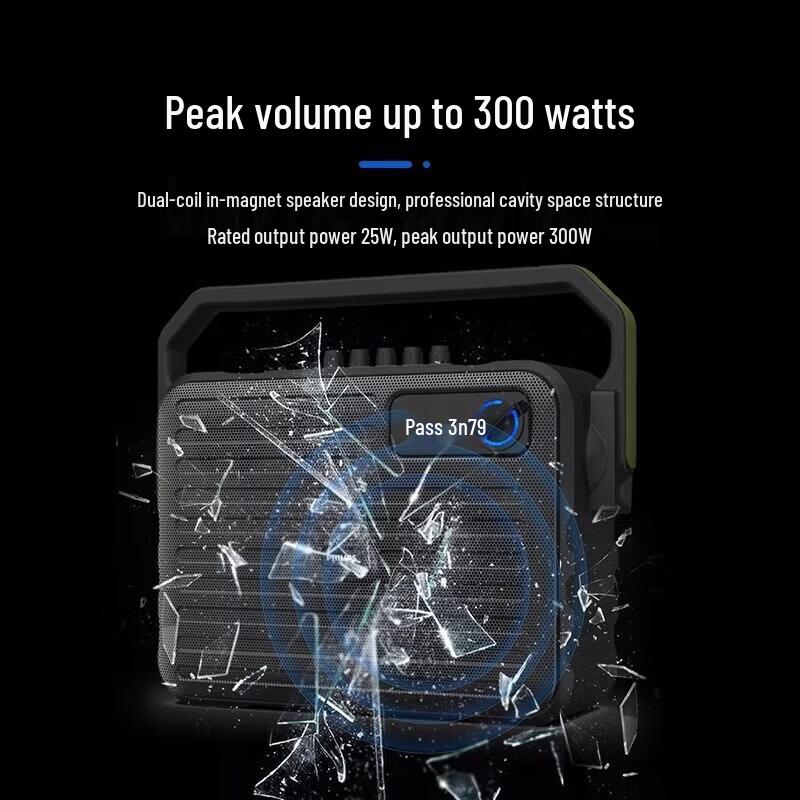 Philips SD68 Portable Outdoor Karaoke Speaker (CN version)