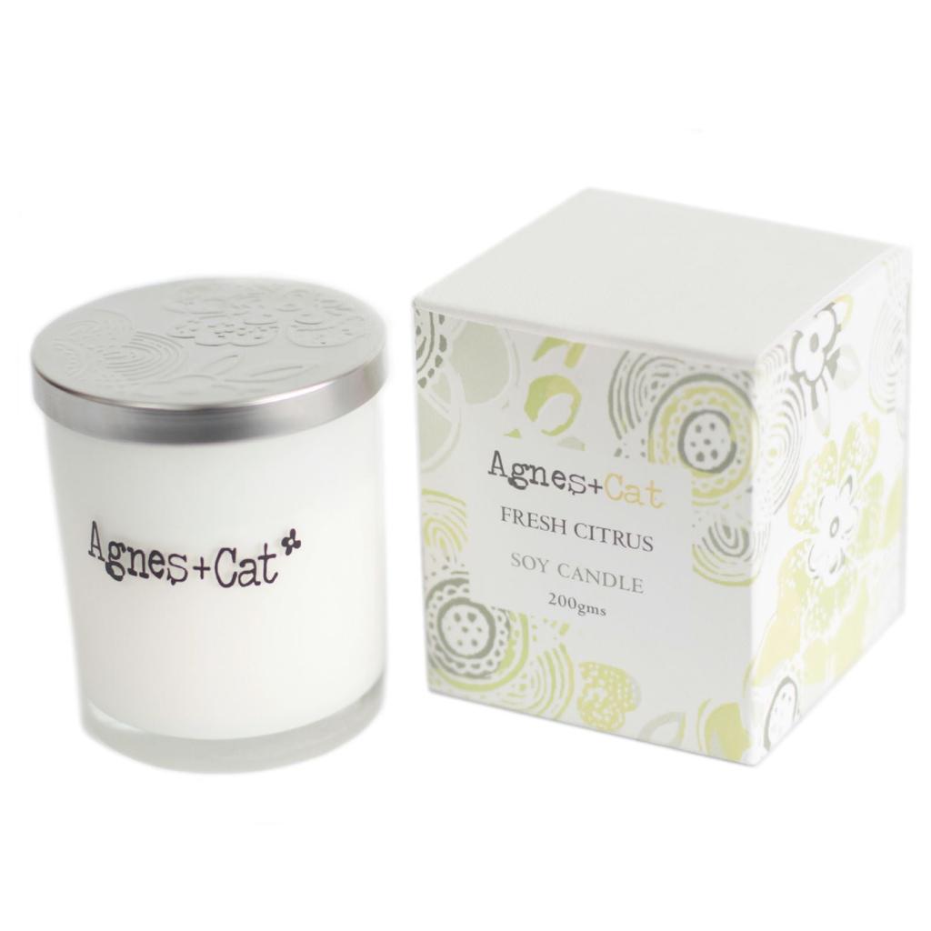 Citrus Scented Soy Votive Candle