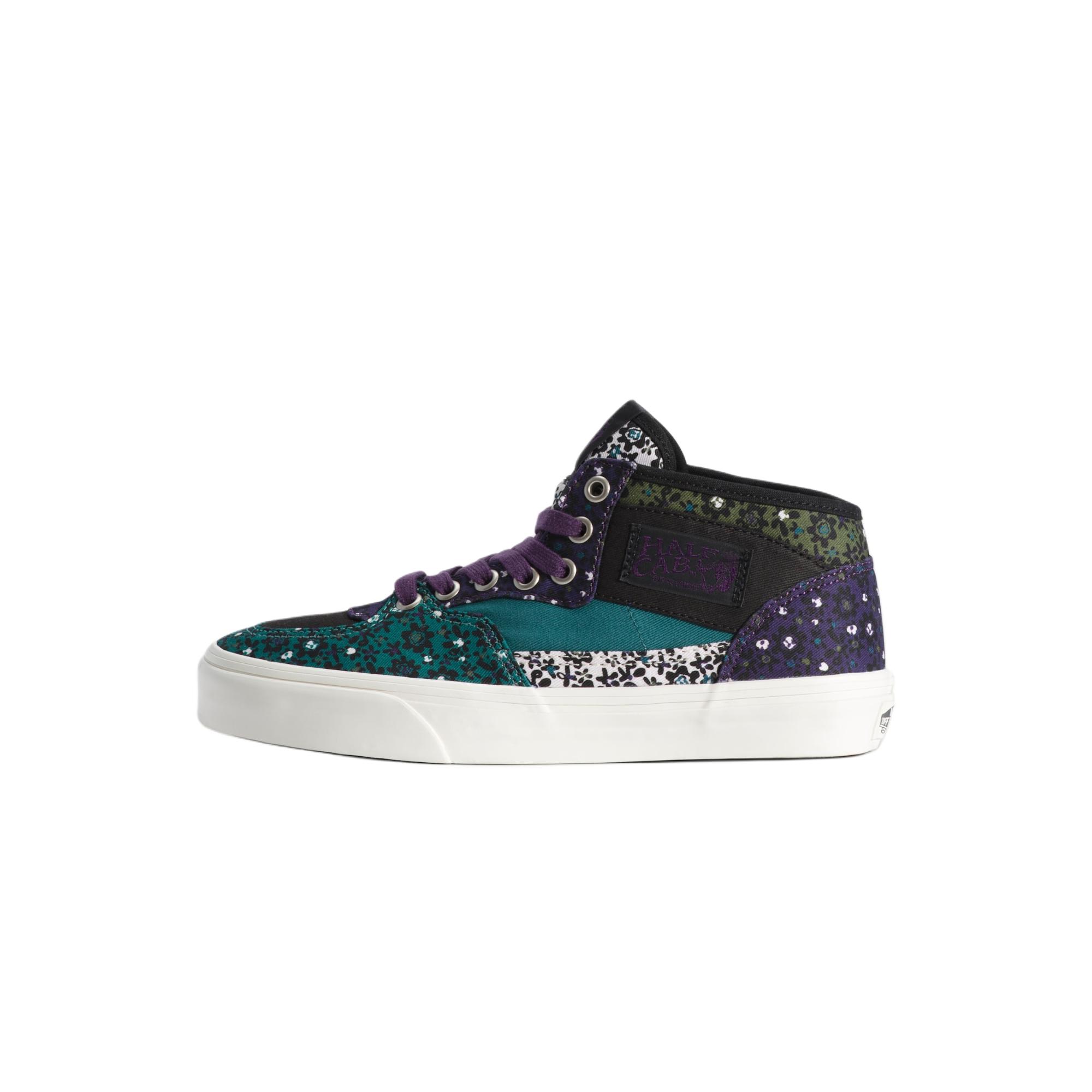 Vans Half Cab Decon Skateboard Schoenen Unisex Mid Top Paars/Rood 39 black