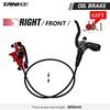 TANKE MTB Hydraulic Disc Brake Set 160mm Oil Pressure CNC Caliper Clamp Front Rear A/B-Pillar Handle Bicycle Upgrade Parts