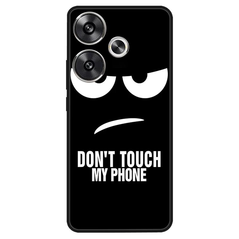 For Xiaomi Poco M6 4G Case Shockproof Soft Silicone TPU Bumper for Poco M6 4G Cover PocoM6 4G 2024 Lovely Luxury Cartoon Fundas