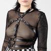 Gothic Punk Women's Leather Body Harness Adjustable Belt Rave Outfit Clubwear Costume
