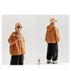 Kids Waterproof Hooded Long Sleeve Outdoor Jacket For Boys