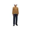 Polo Ralph Lauren Stand Collar Zip Long Sleeve Fitted Solid Jacket Men Jackets Brown 710914227-002